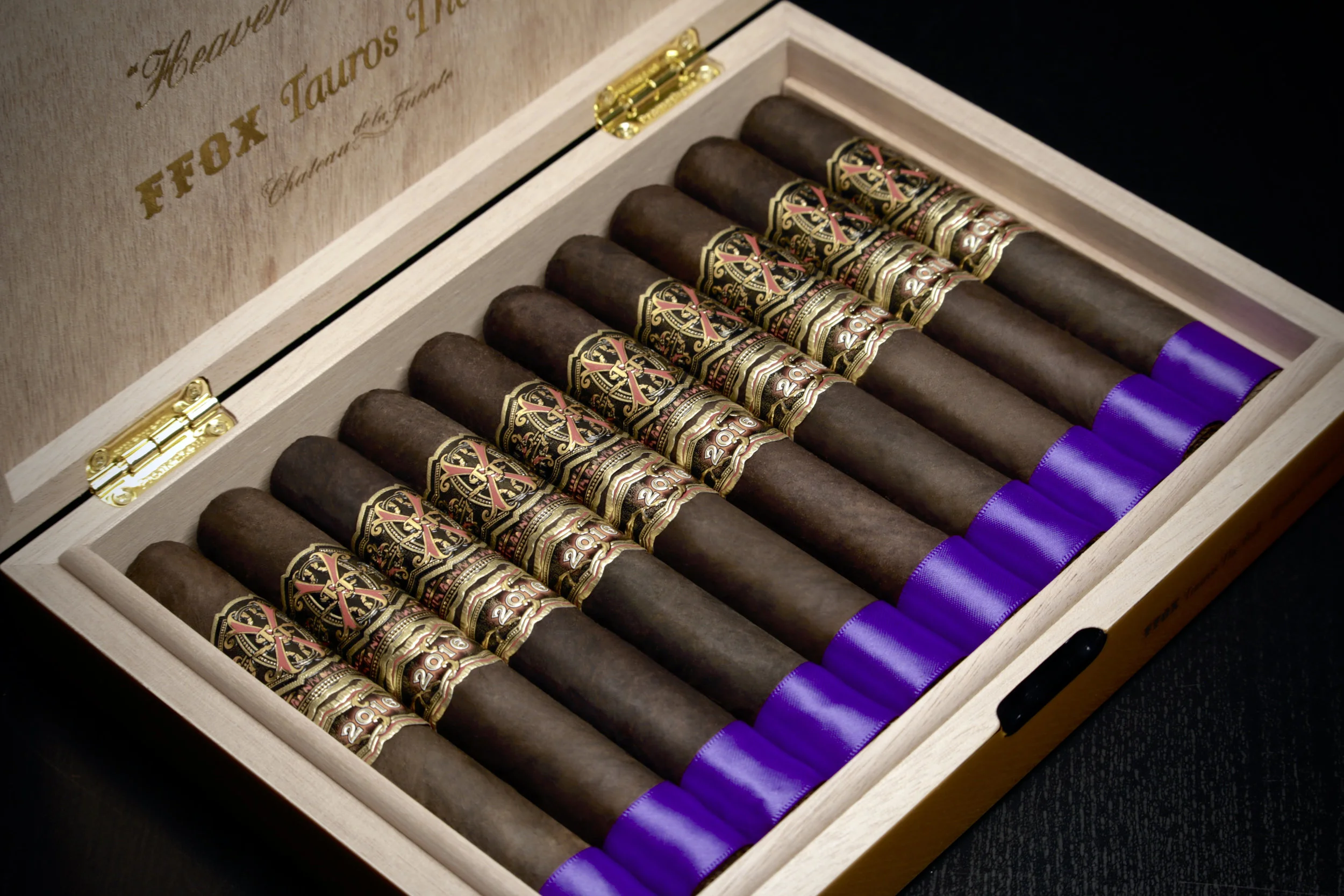 2019 Limited Edition Purple Rain Humidors | Fuente Aged Selection